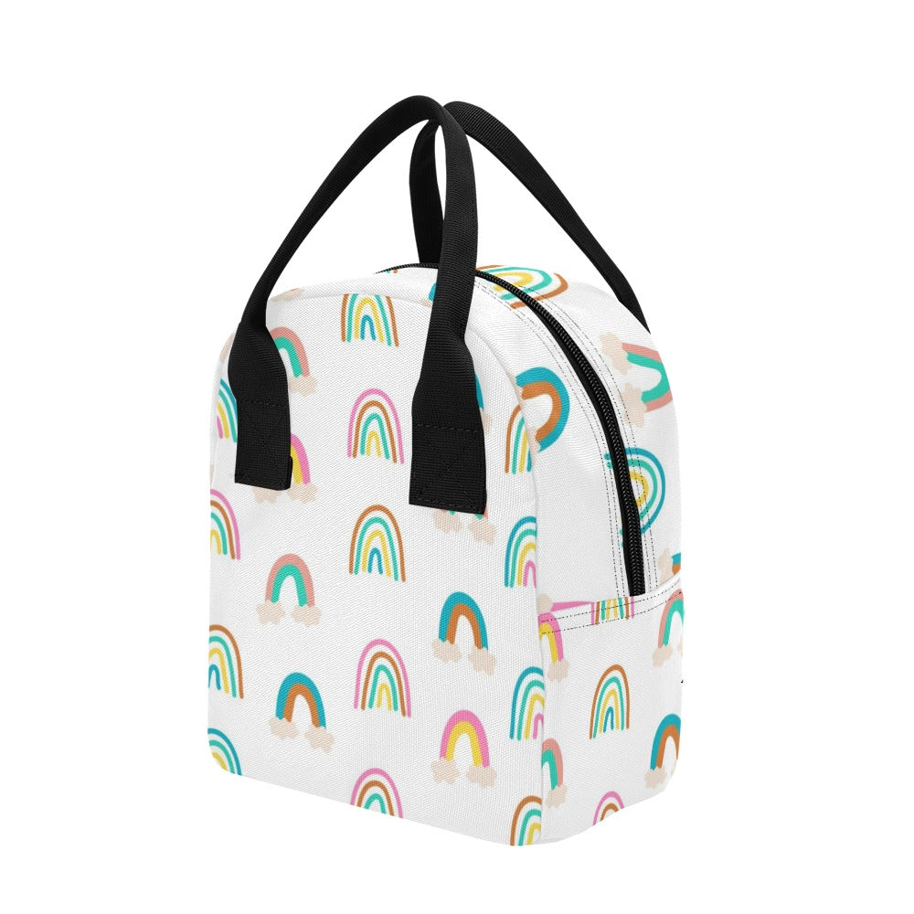 Cloud Rainbows - Zipper Lunch Bag Zipper Lunch Bag Printed Offshore