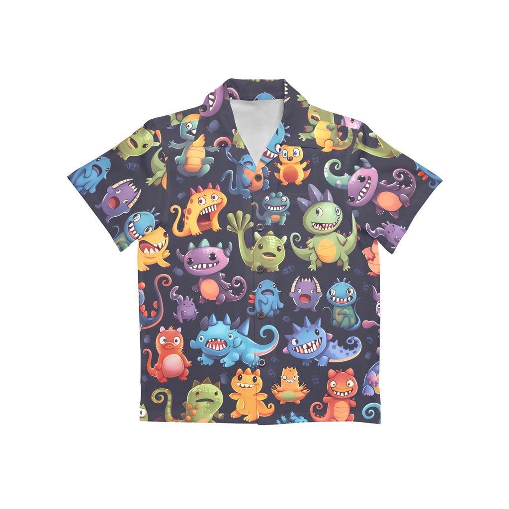 Monster Mania - Junior Kids Hawaiian Shirt