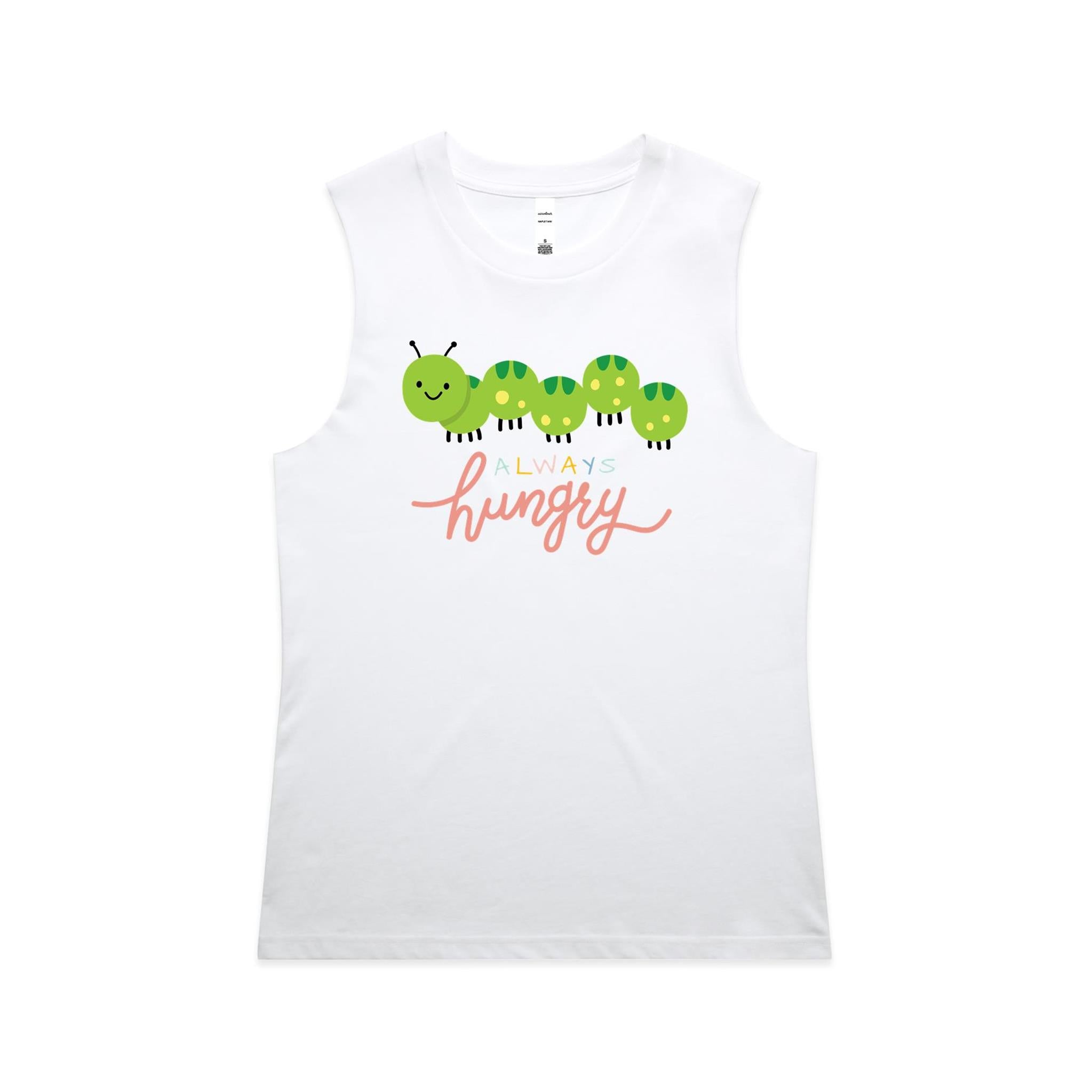 Caterpillar, Always Hungry - AS Colour Women's Maple Tank