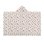 Cute Bugs Kids Hooded Blanket 100cm x 130cm Kids Hooded Blanket Printed Offshore
