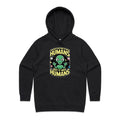 Alien, I'm Not Saying It Was Humans Women's AS Colour Hoodie Black Womens Hoodie Printed In Australia Sci Fi