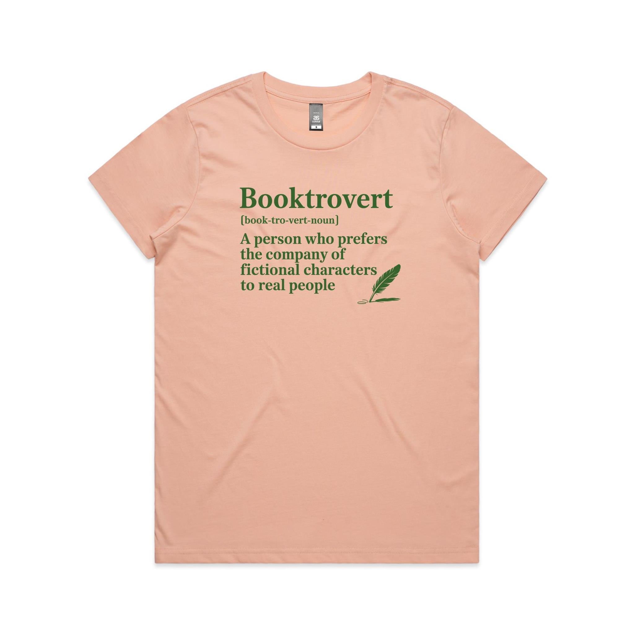 Booktrovert, Book Introvert - Womens T-shirt
