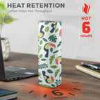 Toucans 20oz Tall Skinny Tumbler with Lid and Straw