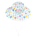 Abstract Cute Flowers Wide Brim Bucket Hat Wide Brim Bucket Hat Plants Printed Offshore