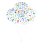 Abstract Cute Flowers Wide Brim Bucket Hat Wide Brim Bucket Hat Plants Printed Offshore