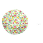Tropical Flowers On White Wide Brim Bucket Hat Wide Brim Bucket Hat Plants Printed Offshore