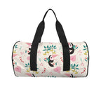 Toucans In Pink Duffle Bag Duffle Bag Printed Offshore
