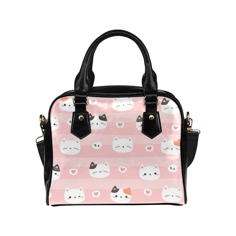 Pink Cats - Shoulder Handbag (Model 1634) Shoulder Handbags (1634)