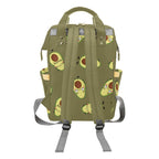 Avocado Characters - Multi-Function Backpack, Nappy / Diaper Bag
