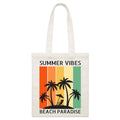 Summer Vibes, Beach Paradise - Parcel Canvas Tote Bag Default Title Small Tote Bag Printed In Australia Summer