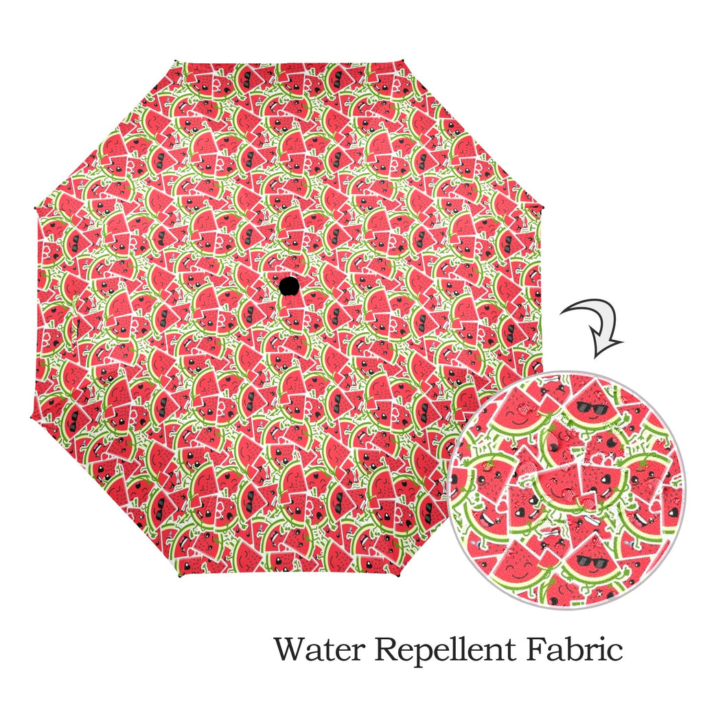 Busy Watermelon Umbrella Umbrella Food Printed Offshore