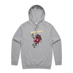 Yes I Can - Mens Hoodie Grey Marle Mens Hoodie Positivity Printed In Australia