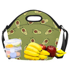 Avocado Characters - Neoprene Lunch Bag Neoprene Lunch Bag Printed Offshore