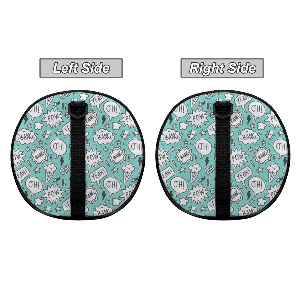 Comic Book Speech Bubbles Duffle Bag Duffle Bag Printed Offshore