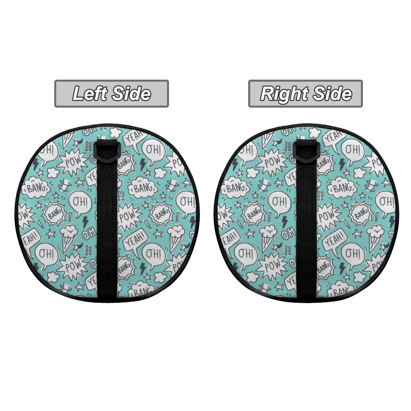Comic Book Speech Bubbles Duffle Bag Duffle Bag Printed Offshore