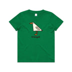 Triangull Geometry Seagull Kids AS Colour T-shirt