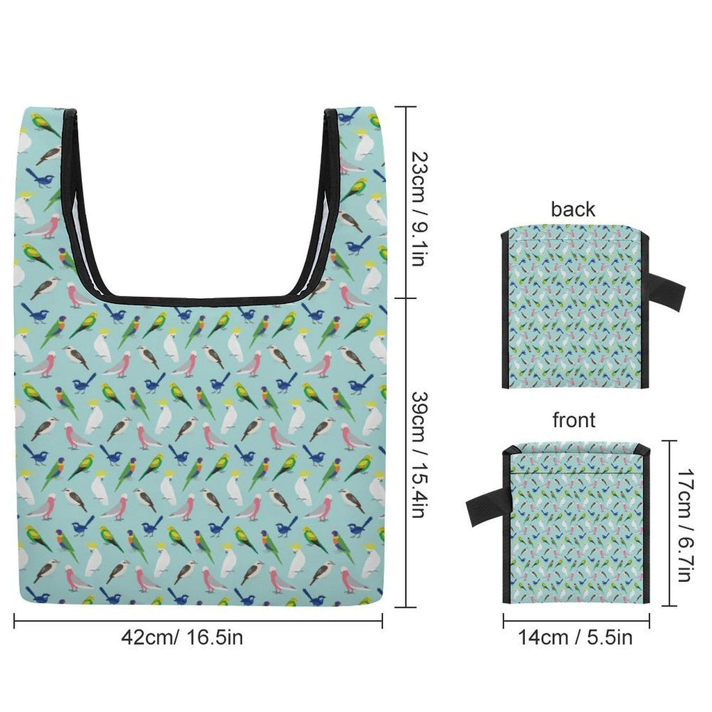 Australian Birds Foldable Shopping Bag