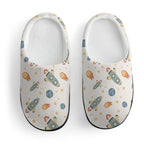 Rockets Kids Cotton Slippers Kids Cotton Slippers Printed Offshore Space
