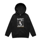 Schrodinger's Cat The Escape Plan Kids AS Colour Hoodie