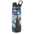 Starry Night - Insulated Water Bottle with Dual-Use Lid (18oz) One Size Insulated Water Bottle with Dual-Use Lid (18oz) Printed Offshore