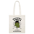 Vinyl Collector, Records Parcel Canvas Tote Bag Default Title Small Tote Bag Music Printed In Australia Retro