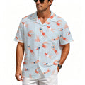 Summer Swim Men's Crinkle Hawaiian Shirt