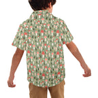 Mushroom Garden - Junior Kids Hawaiian Shirt