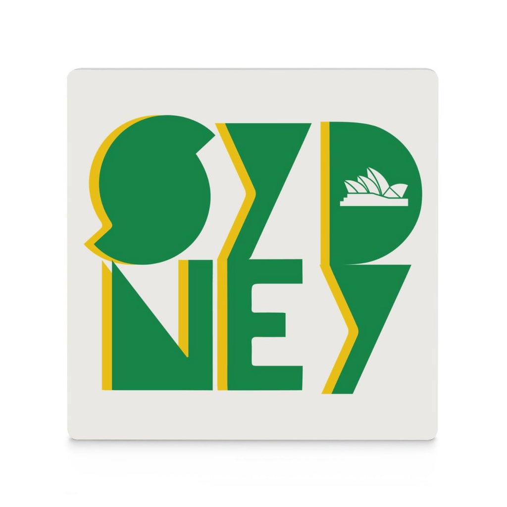 Sydney - Ceramic Coasters (Square) Ceramic Coasters Printed Offshore