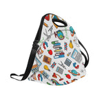 School Time - Neoprene Lunch Bag Neoprene Lunch Bag Printed Offshore