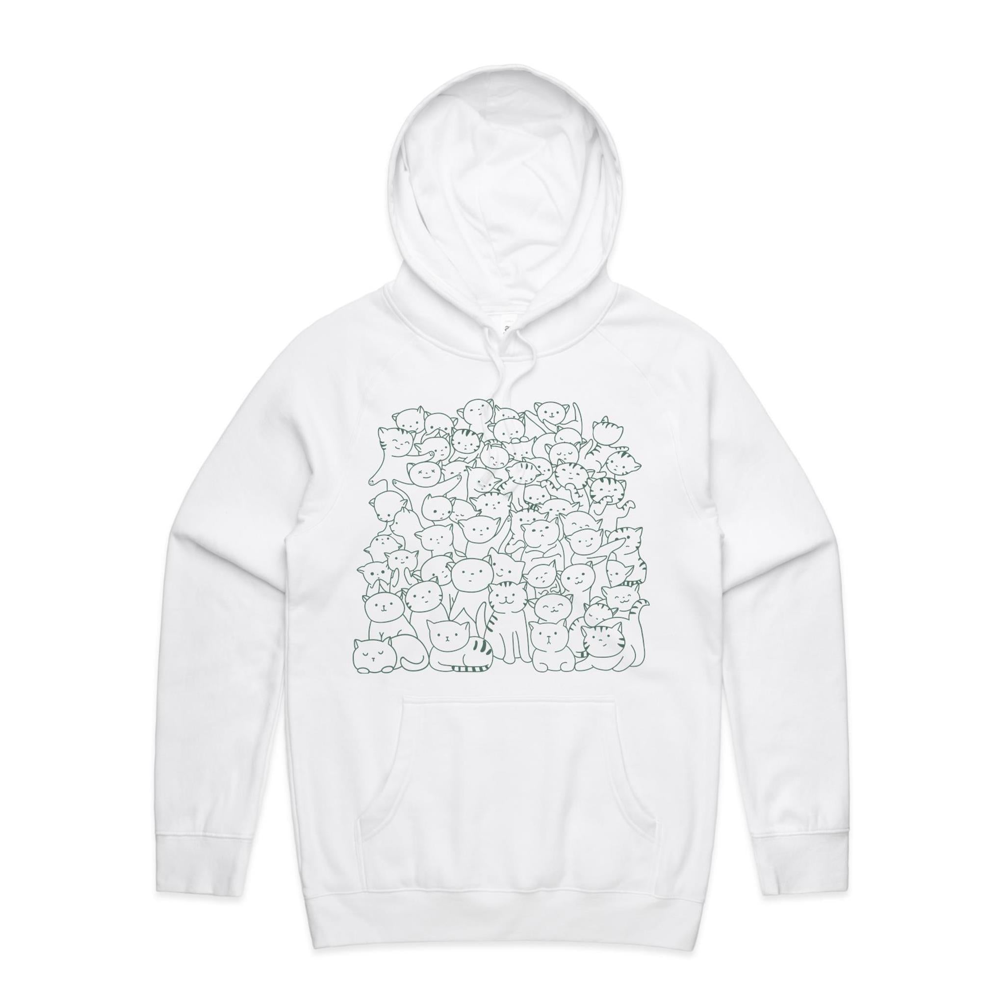 Lots And Lots Of Cats Men's AS Colour Hoodie