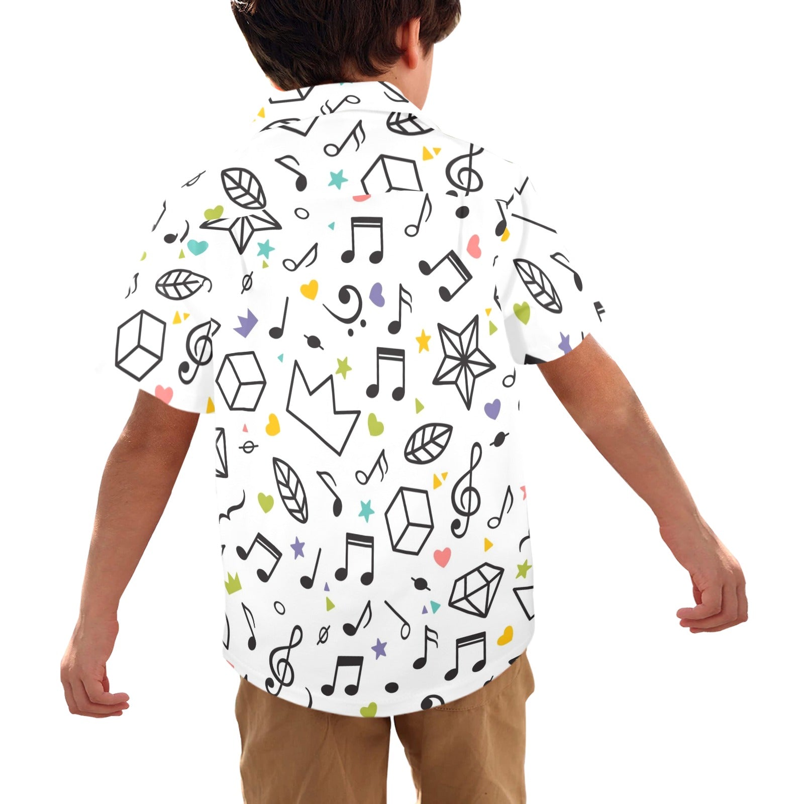 Music Time - Junior Kids Hawaiian Shirt