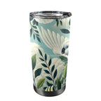 Cockatoo - 20oz Mobile Tumbler with Lid (Black Lock) One Size 20oz Travel Mug animal Printed Offshore
