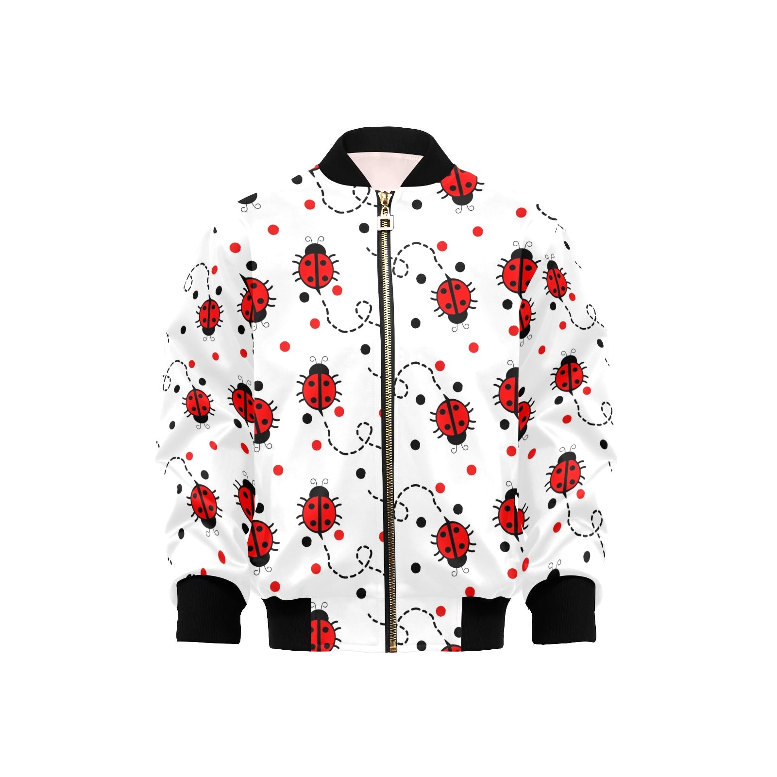 Ladybugs Kids Bomber Jacket XL Kids Bomber Jacket animal Printed Offshore