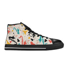Brass Section - Women's High Top Canvas Shoes