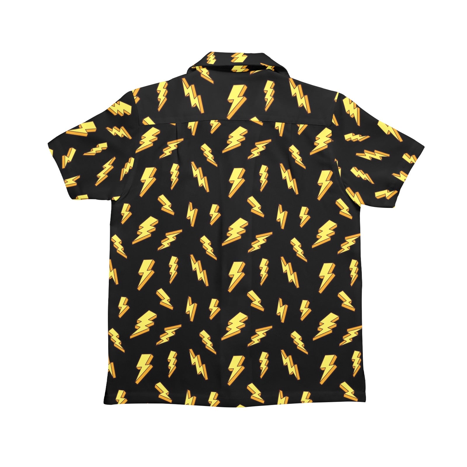 Lightning Bolts Senior Kids Hawaiian Shirt Senior Kids Hawaiian Shirt 8-15 comic Printed Offshore