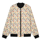 Beach Shack Men's Casual Zip‑Up Bomber Jacket