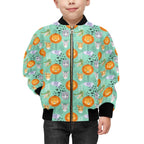 Safari Animals Kids Bomber Jacket