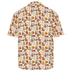 Cat Nap Men's Crinkle Hawaiian Shirt