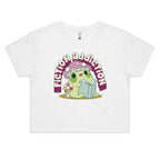 Fiction Addiction Women's AS Colour Crop Tee