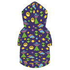 Groovy Alien And UFO Pet Hoodie (Large Size)
