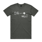 Cat String Theory Physics Men's AS Colour T-shirt