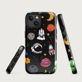Fun Space MagSafe® tough case for iPhone® Glossy iPhone 14 MagSafe iPhone Tough Case Australian Printer Globally Fulfilled