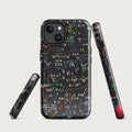 Colourful Equations MagSafe® tough case for iPhone® Glossy iPhone 14 MagSafe iPhone Tough Case Australian Printer Globally Fulfilled
