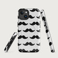 Moustache MagSafe® tough case for iPhone® Glossy iPhone 14 MagSafe iPhone Tough Case Globally Fulfilled
