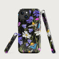 Butterfly Flowers MagSafe® tough case for iPhone® Glossy iPhone 14 MagSafe iPhone Tough Case Globally Fulfilled