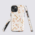 Pastel Leaves MagSafe® tough case for iPhone® Glossy iPhone 14 MagSafe iPhone Tough Case Globally Fulfilled