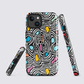 Trippy MagSafe® tough case for iPhone® Glossy iPhone 14 MagSafe iPhone Tough Case Globally Fulfilled