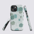Leaf Pattern MagSafe® tough case for iPhone® Glossy iPhone 14 MagSafe iPhone Tough Case Globally Fulfilled