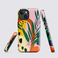 Tropical Abstract MagSafe® tough case for iPhone® Glossy iPhone 14 MagSafe iPhone Tough Case Globally Fulfilled
