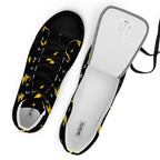 Yellow Lightning Men’s high top canvas shoes Mens High Top Shoes Comic Printed Offshore